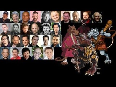 Animated Voice Comparison- Splinter (TMNT)