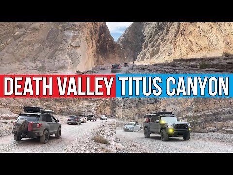 Death Valley/Titus Canyon: The perfect beginner overlanding trail. A Prius came along, and it's BA!