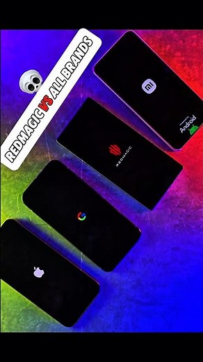 🚀📱RedMagic vs iPhone vs Xiaomi vs Pixel | BOOT-UP TEST 😱🔥 (Winner: RedMagic) #shorts #viralvideo