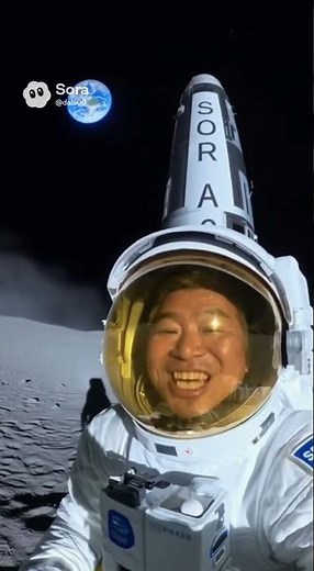 Soraで宇宙（そら）へ行く動画