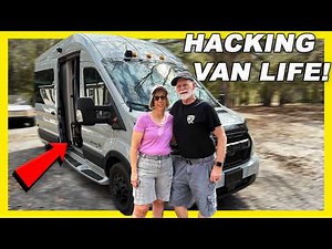 Couples Van Life Hacks Living in Class B Coachmen Beyond 22C
