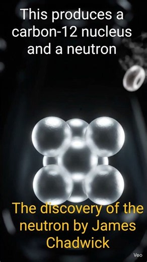 Discovery of neutrons ⚡ visualization effect