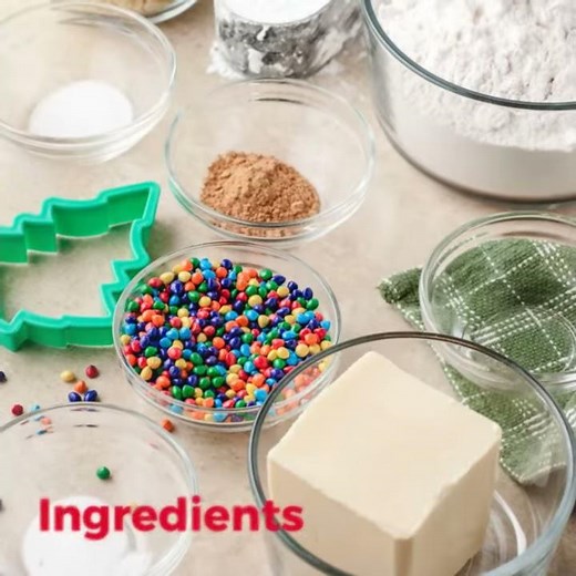 Christmas tree Cookie easy recipe