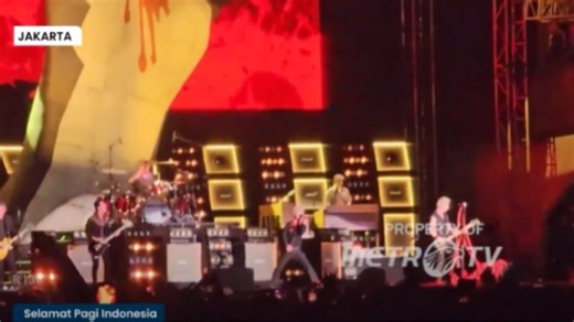 Konser Green Day Puaskan Fans Indonesia