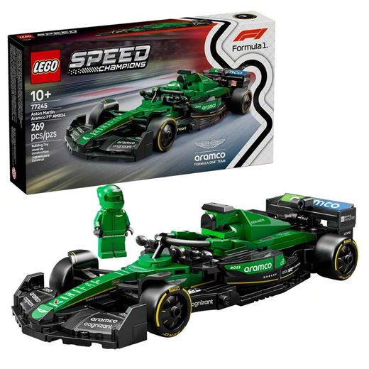 LEGO Set di costruzione Aston Martin Aramco F1 AMR24 Race Car Toy