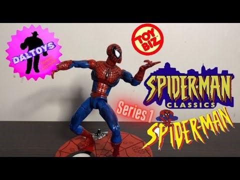 ToyBiz Spider-Man Classics: Series 1 Spider-Man Figure Review - DALTOYS