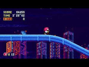 Playing Sonic Mania all bosses