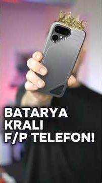 8.000 mAh F/P kralı telefon 😳 #ortaklık