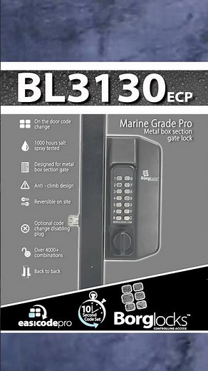 BL3130 ECP #accesscontrol #code #combination #lock #home #keypad #homedecor #interiordesign