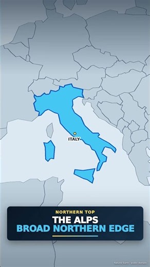 Why Italy Looks Like a Boot