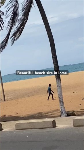 Beautiful beach site at lome Republic of Togo