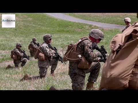 US Marines - Warrant Officer Basic Course Live-fire Platoon Field Exercise