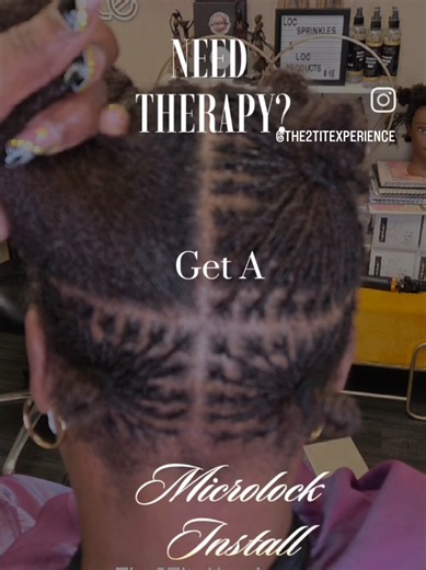 Starting your loc journey isn’t just a hair decision — it’s a mindset shift. Sometimes the therapy you didn’t know you needed begins right in the chair. The wash, the parting, the rhythm of interlocking… it slows life down for a minute and gives you space to breathe. When you choose Microlocks or Sisterlocks, you’re not just changing your style — you’re choosing consistency, discipline, and a new relationship with your crown. Let’s be real… life be lifing. Stress, work, responsibilities — it pil