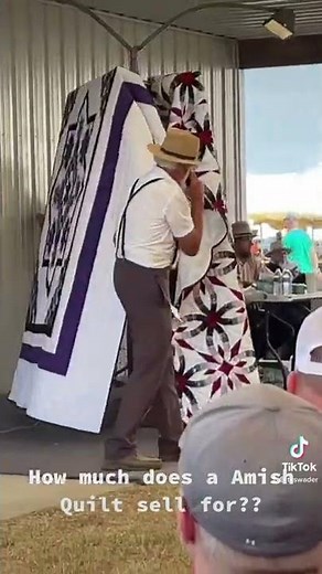 How much does a Amish Quilt sell for?
