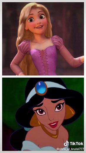 Cosas en común entre Rapunzel y Jazmín