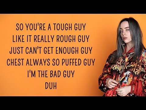 Billie Eilish - bad guy (Lyrics)