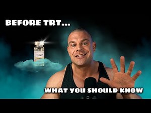 The Things You Should Know Before Going On TRT...
