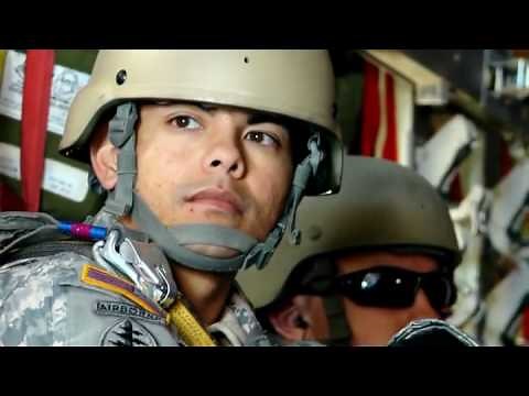 Parachute Jump From Air Force C-130 - Static Line and HALO Jump
