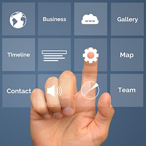 Interactive Media Presentation Prezi Template | Prezibase