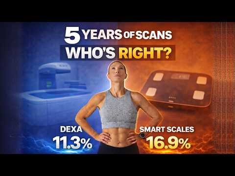 5 Years of BODYFAT Tracking: Definitive Comparison of Dexa Scan & Smart Scale Accuracy