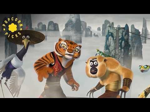 Epic Bridge Fight: Furious Five vs. Tai Lung | Kung Fu Panda