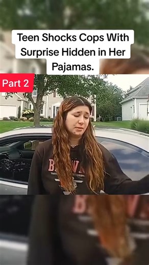 Teen Shocks Cops With Surprise Hidden in Her Pajamas | Jelly Wax Pro