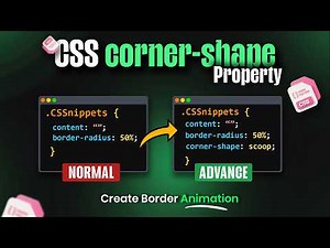Animate Corners with New CSS corner-shape Property