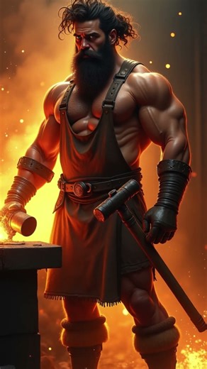 Hephaestus God of Fire, Metalworking, and Craftsmanship in Greek Mythology #hephaestus #greekgods