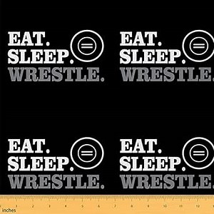 Wrestle Upholstery Fabric for Chairs Boys Girls Wrestling Fabric by The Yard Kids Women Men Soft Sports Theme Decorative Waterproof Outdoor Fabric Soft Reupholstery Fabric Decor 1 Yard