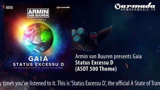 Armin van Buuren presents Gaia - Status Excessu D (ASOT 500 Theme)