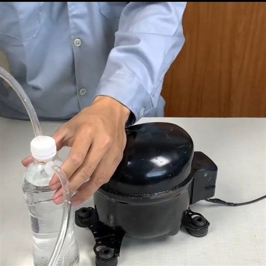 3K views · 12 reactions | I wish I knew this sooner at age 60! DIY water pump from refrigerator compressor and PVC. | Gk Experience | Facebook