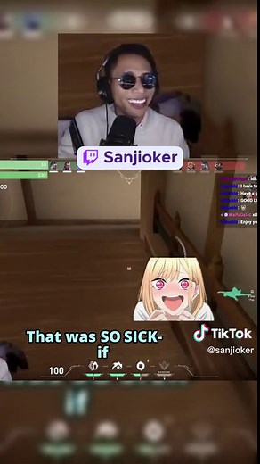 he's using a soundboard... 🤣😂😏 // #freestyle #valorant #soundboard #funny #react #fyp #foryou #twitch #sanjioker