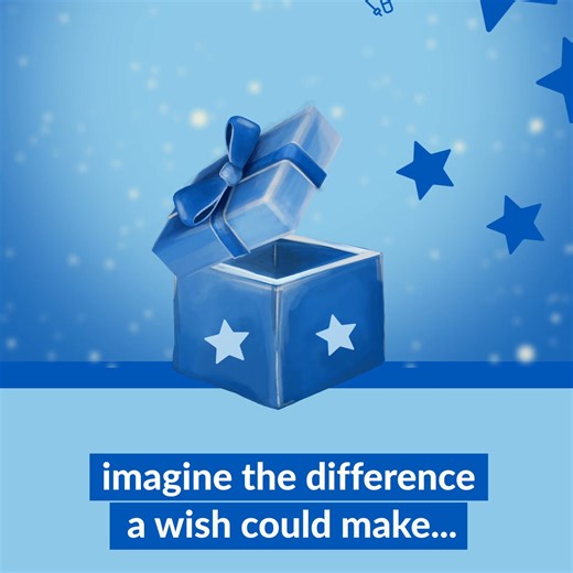 10K reactions · 186 shares | More than 4,000 children who are eligible for a wish will be diagnosed with a devastating critical illness this holiday season. Joining the many more children who are already waiting for their wishes to come true. You have the power to give them a once in a lifetime gift. Donate today to unwrap the power of a wish. | Make-A-Wish International | Facebook