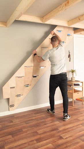 19K views · 20 reactions | Awesome DIY Folding Stairs | Productive Panda | Facebook