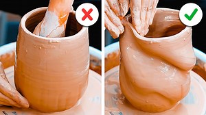 672K views · 7.4K reactions | Relaxing clay pottery diys and crafts that will satisfy you: | 5-Minute Crafts Family | Facebook