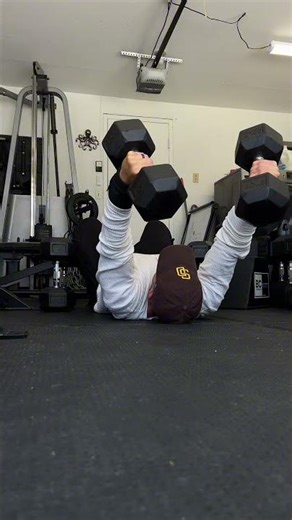 Floor Lying Dual DB Pullovers (Dynamic Effort | Power Development)