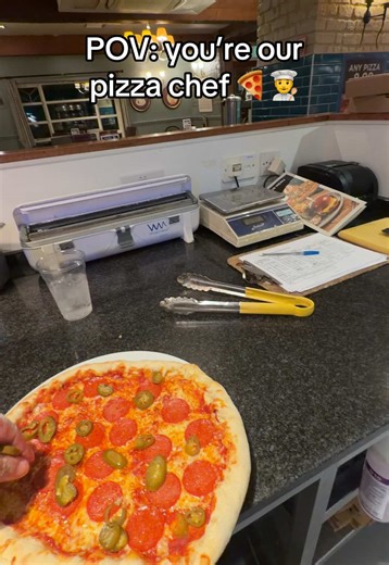 POV: you order a pizza at Stonehouse #Stonehouse #Pizza