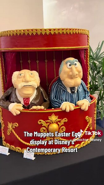 The Muppets have taken center stage this year for the Easter Egg display at Disney’s Contemporary Resort 🥹 🥚 The display is located on the first floor, right next to the entrance for Steakhouse 71! #themuppets #eastereggs #disneycharacters #fyp #disneyeasteregg @Disney Parks