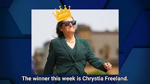 Chrystia Freeland takes home the latest Ratio of the Week prize after trying to convince Canadians that our economy is stable. Watch the latest episode of Ratio’d with Harrison Faulkner: https://tnc.news/2023/07/20/ratiod-justice-system-collapsed/ | Juno News