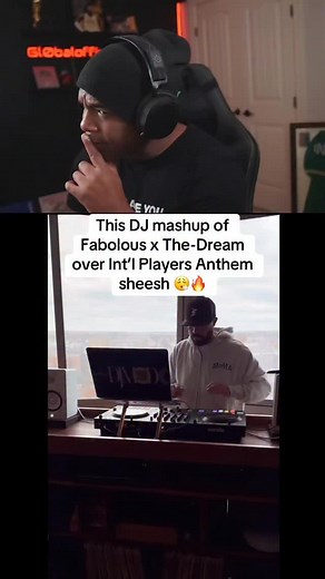 56 reactions | This DJ mashup of Fabolous x The-Dream over Int’l Players Anthem sheesh ‍ Credit: @djmode #dj #hiphop #hiphopmusic #djmix #thedream #djtransition #djing #djset #turntable #reaction | GL0BAL | Facebook