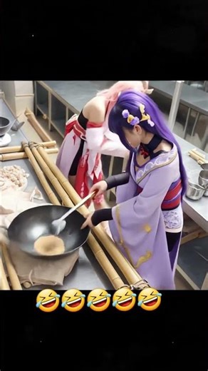 She tried to copy me… I lost it 😂