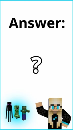 Only geniuses can solve this puzzle! 🧠 (Part 2) #minecraft #answer