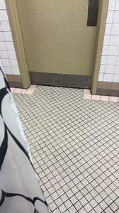 Context: “I told my teacher if I can go to the bathroom and he said yes, but as I went in I was the only one in there…but I always check if there someone in the bathroom, as I went into the stall I started hearing strange noise’s, and I peeked out and saw a figure peeking behind the bathroom wall…guys I was so scared…I FaceTime my friend and she was in class…😳😓.“#fyp #scaryvids