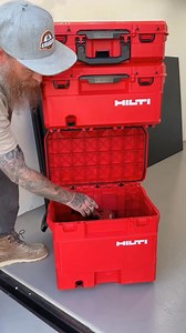 Check this out! Hilti has come out with a modular system called the ProKit • I love that the have a standalone trolley that can be stored easy and you can just use a big box on its own • The latch system seems to be solid and same with their box connection system • It’s perfect to store all your Nuron tools and batteries • I just got it yesterday so I’ll show it more as I set it up and use it. @hiltinorthamerica . . . #tools #construction #hilti #hiltipartner #prokit #hiltiprokit | Tool_Tips