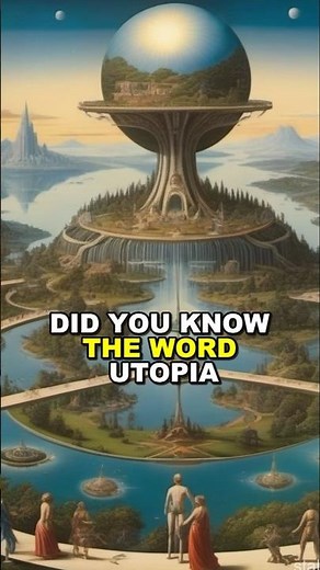 Utopia: 'No Place' Origin 🏝️❌ #utopia #greece #facts