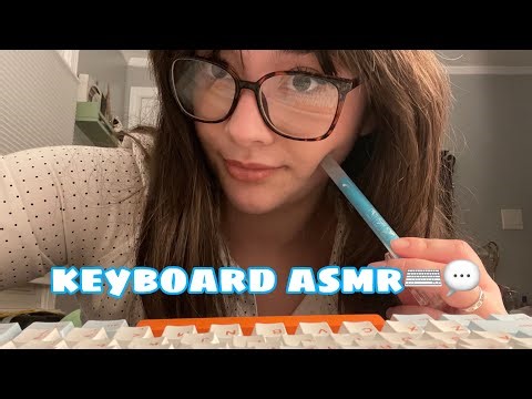 LoFi Background ASMR | Keyboard typing, unintelligible whispering, writing 🖊️⌨️💬