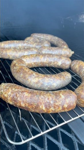 Homemade cured and smoked sausages #bbq #food #bbqrecipes #recipes #cooking #bbqsausage #sausage