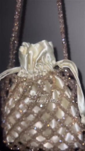 Crystal Pouch Bag Parga: Elegance Redefined