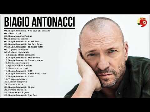Biagio Antonacci Tutte Le Canzoni - Biagio Antonacci Album Completo - Biagio Antonacci mix