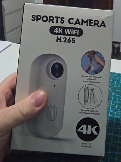 FHD 1080P / 4K Mini-Körperkamera, tragbare Action-Körperkamera, Daumengröße, Freisprechaufnahme, tragbare Premium-Camcorder-Halterung überall für Haustierspaziergänge, Arbeit, Reisen